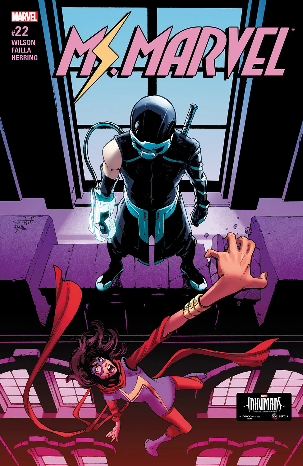 Couverture de Ms. Marvel (2015) #22
