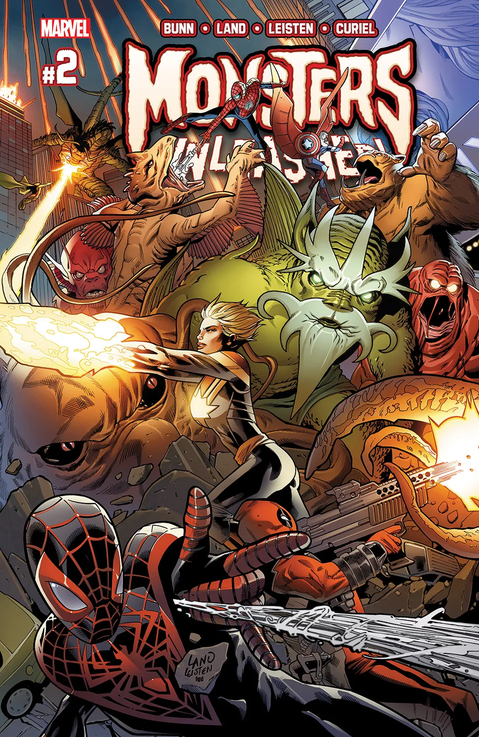 Couverture de Monsters Unleashed (2017) #2