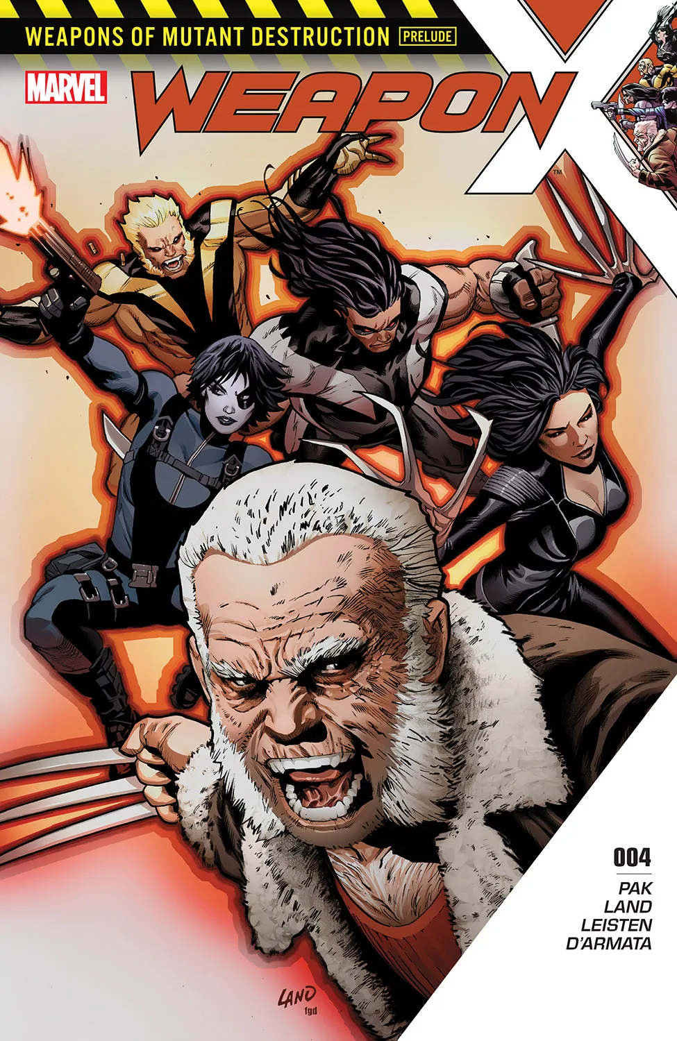 Couverture de Weapon X (2017) #4