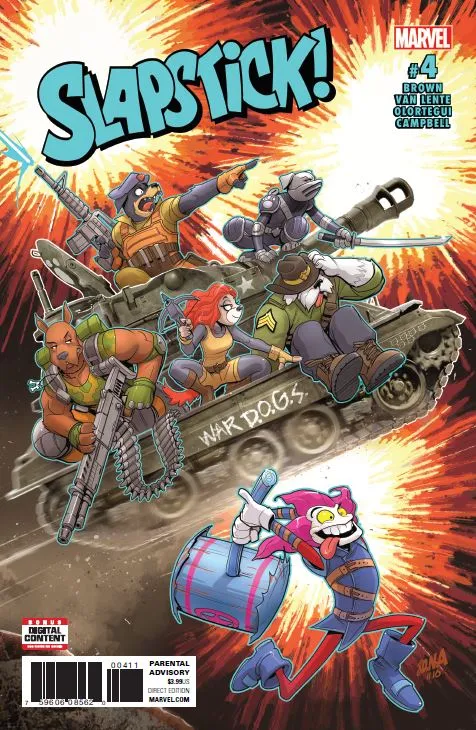 Couverture de Slapstick (2016) #4