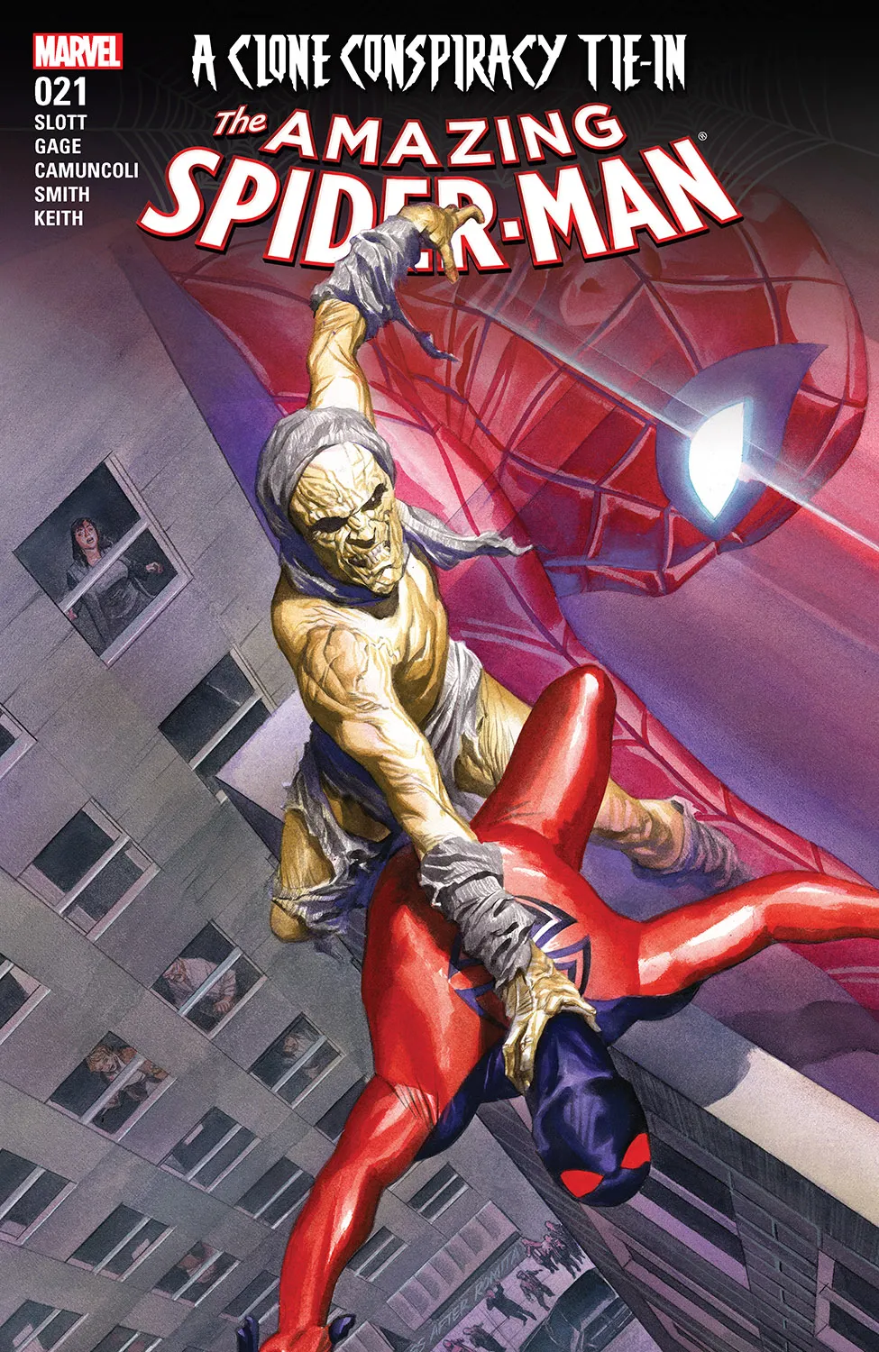 Couverture de The Amazing Spider-Man (2015) #21