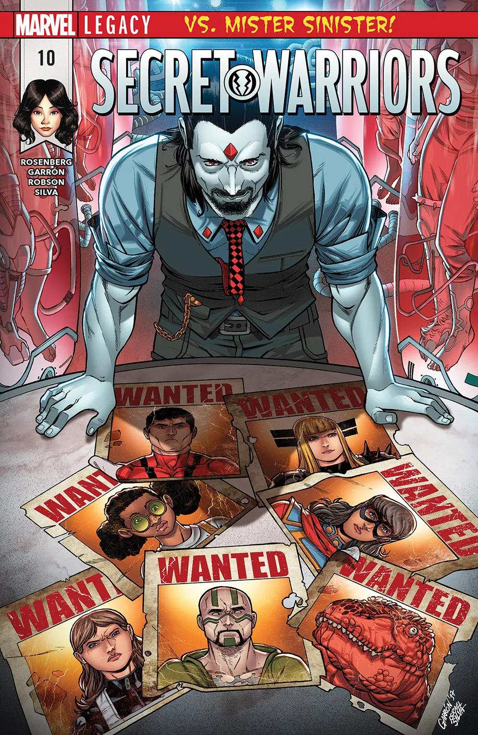 Couverture de Secret Warriors  (2017) #10