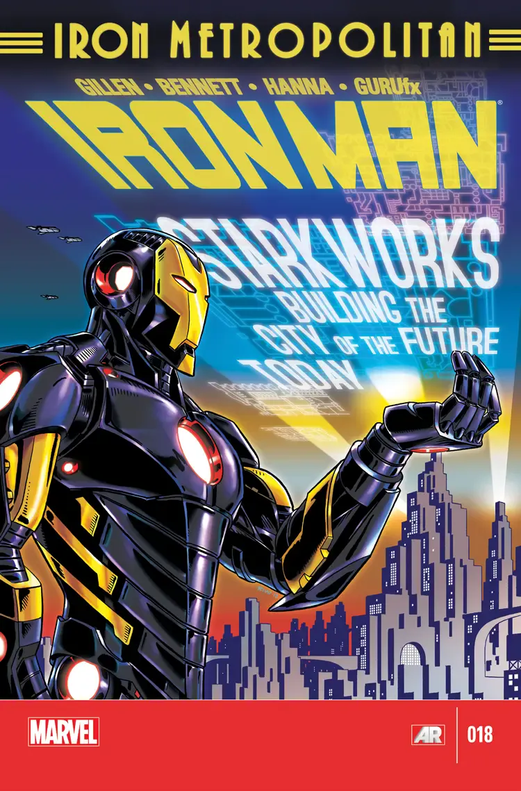 Couverture de Iron Man (2012) #18