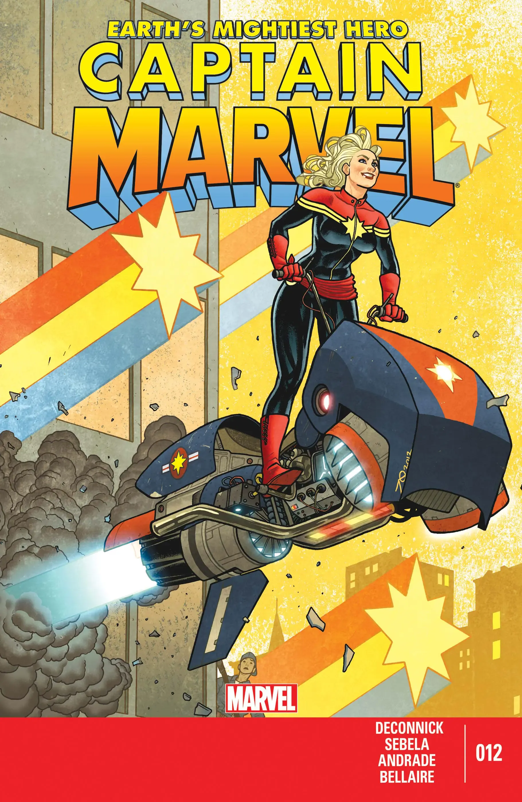 Couverture de Captain Marvel (2012) #12