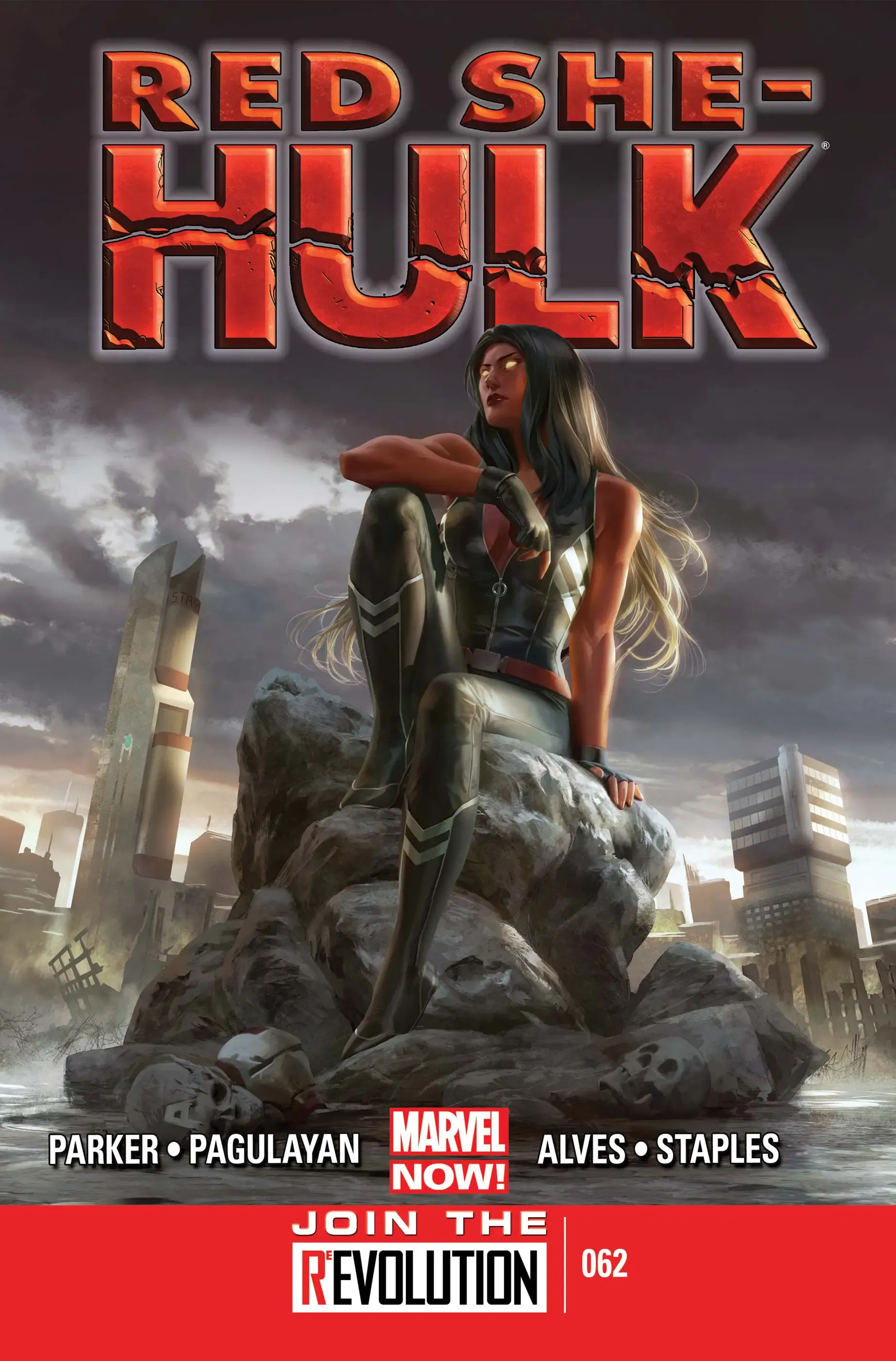 Couverture de Red She-Hulk (2012) #62