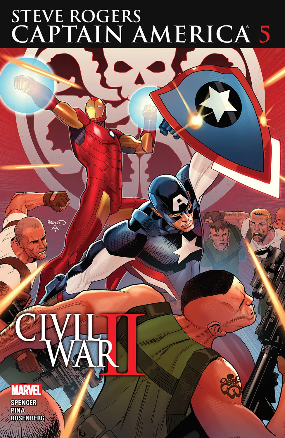 Couverture de Captain America: Steve Rogers (2016) #5