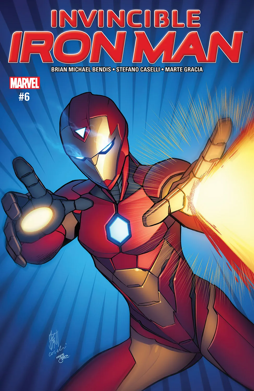 Couverture de Invincible Iron Man (2016) #6