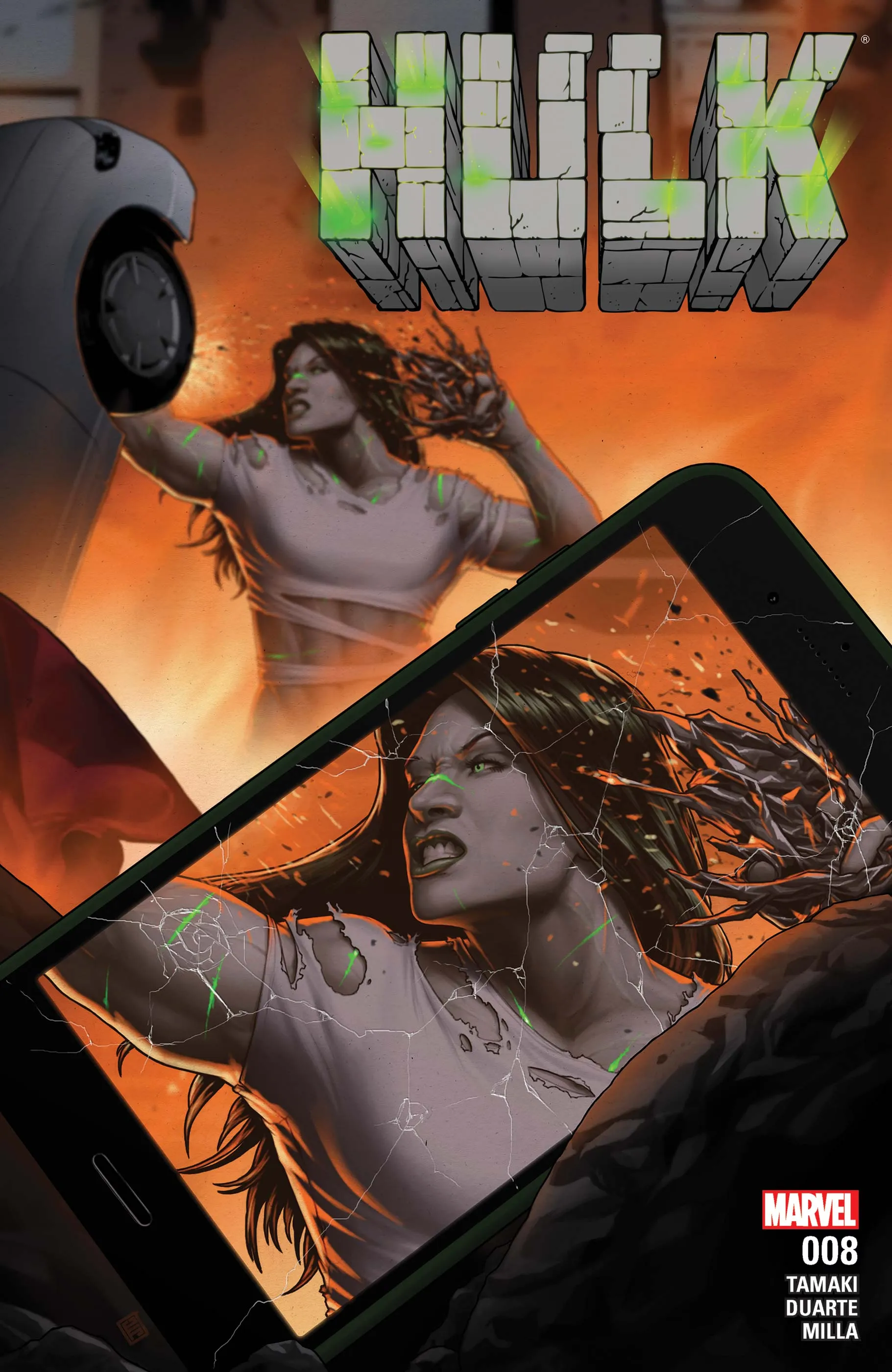 Couverture de Hulk (2016) #8