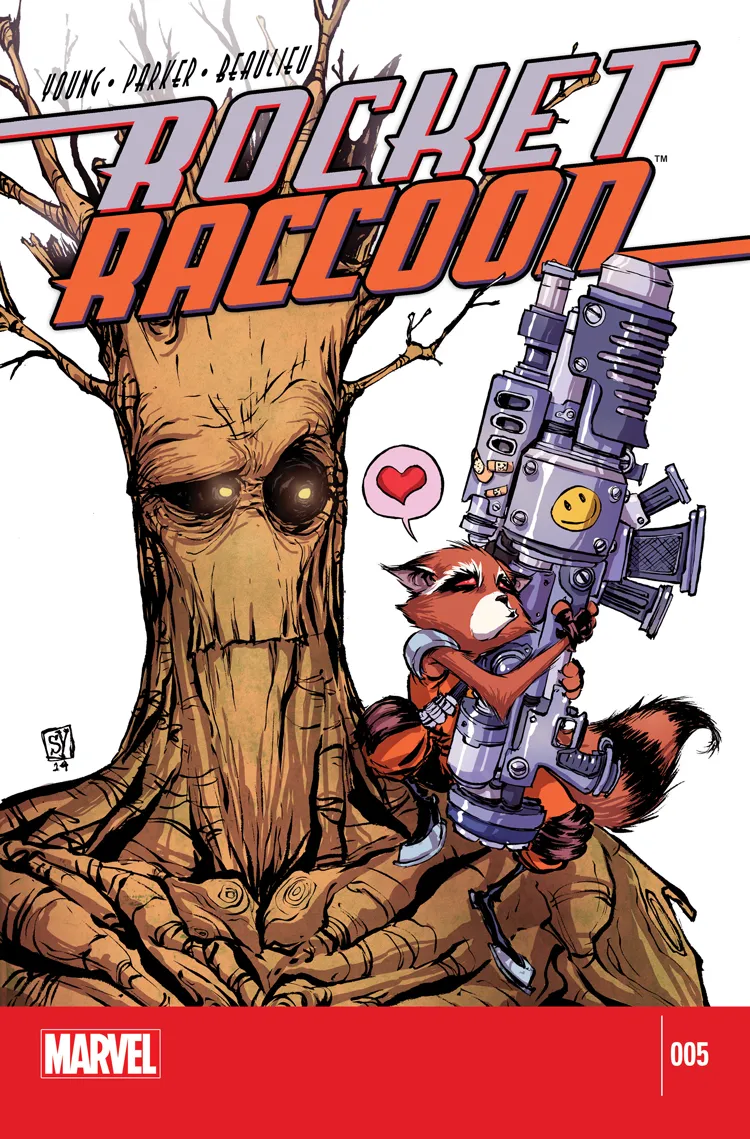 Couverture de Rocket Raccoon (2014) #5