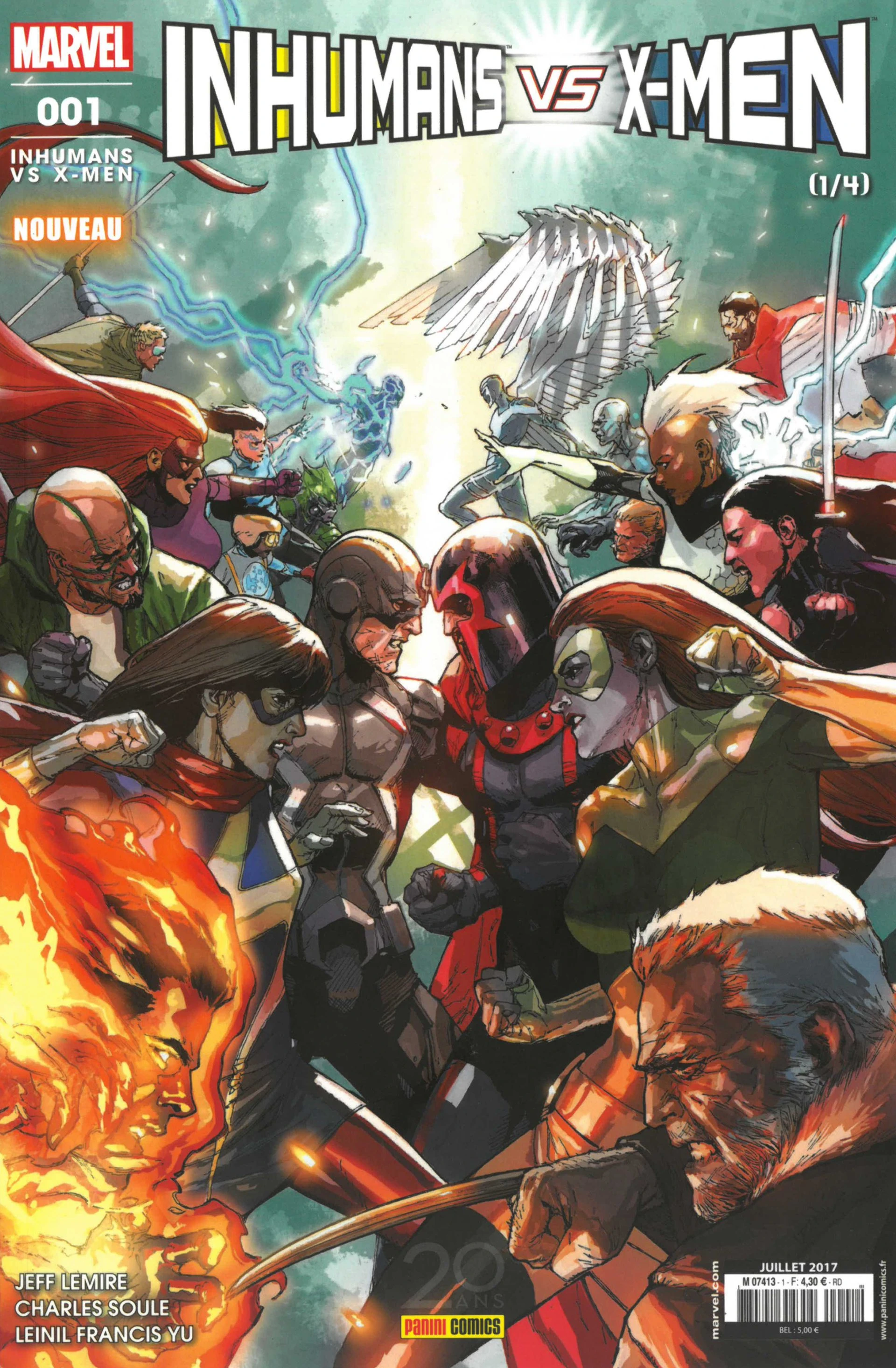 Inhumans vs X-Men n°1