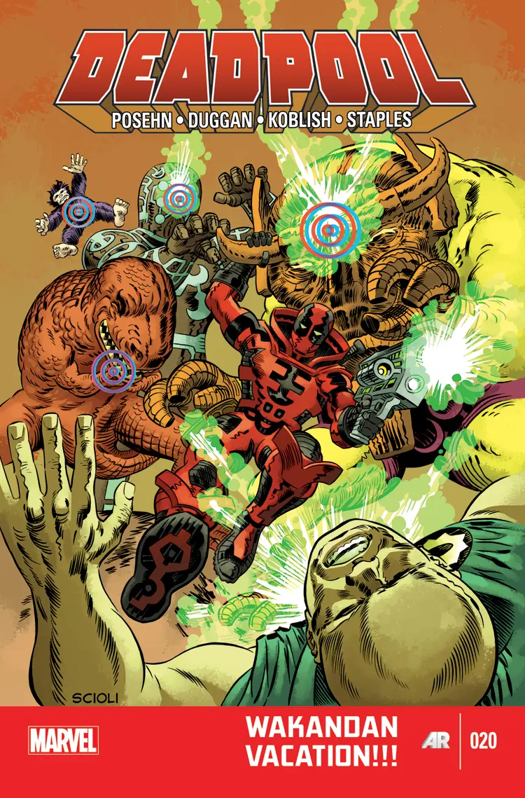 Couverture de Deadpool (2012) #20