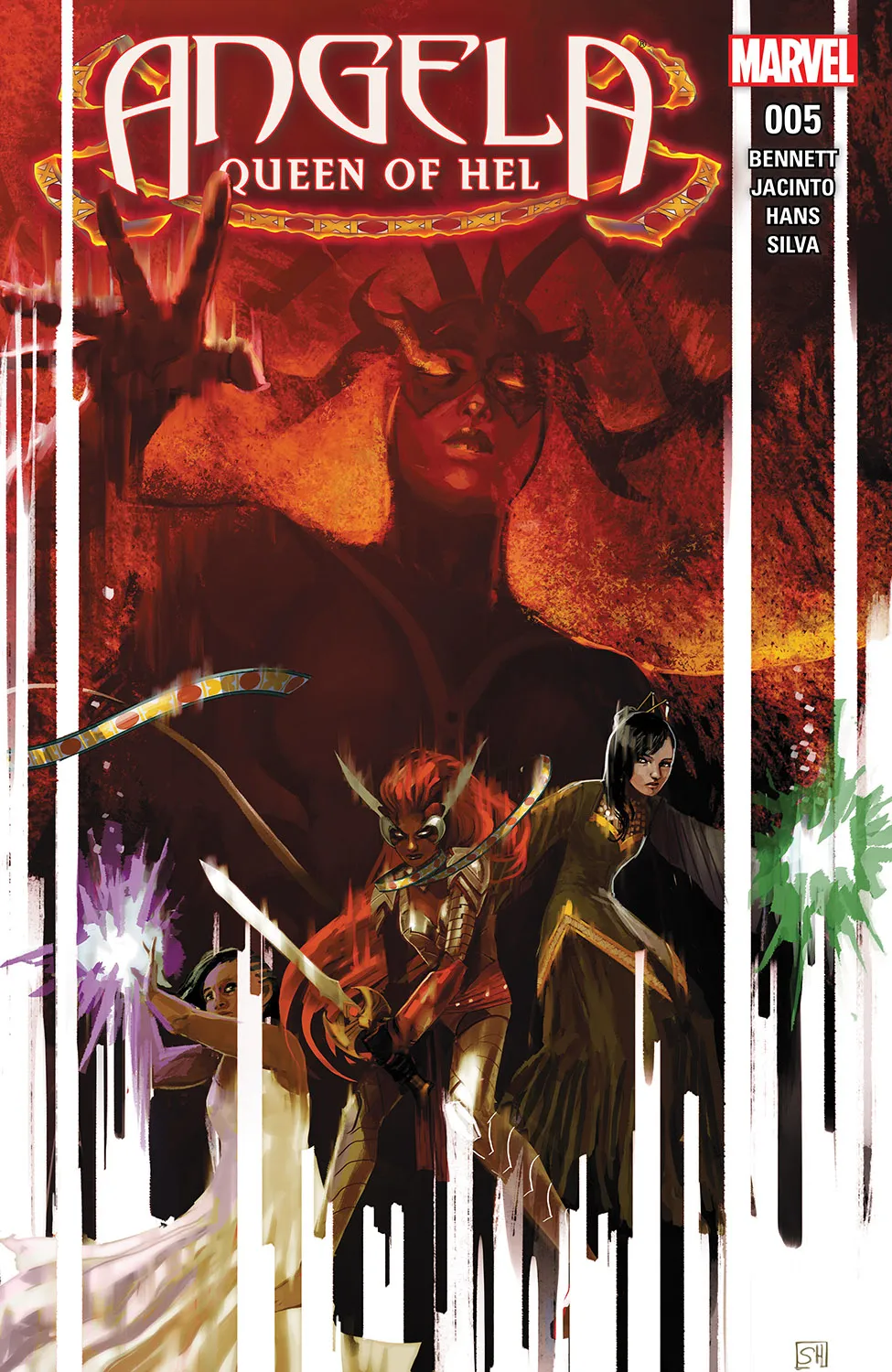 Couverture de Angela: Queen of Hel (2015) #5