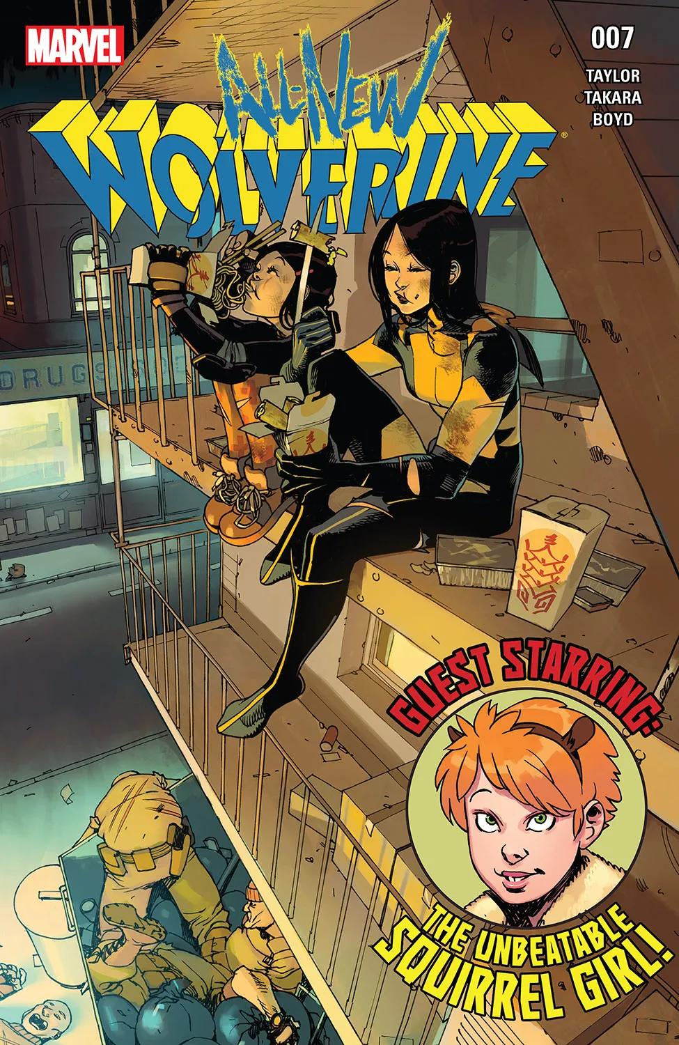 Couverture de All-New Wolverine (2015) #7