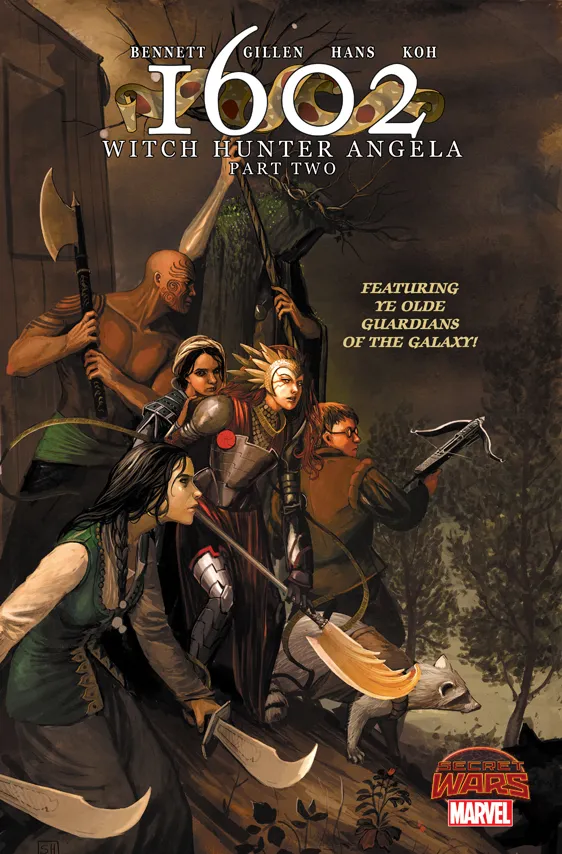 Couverture de 1602 Witch Hunter Angela (2015) #2