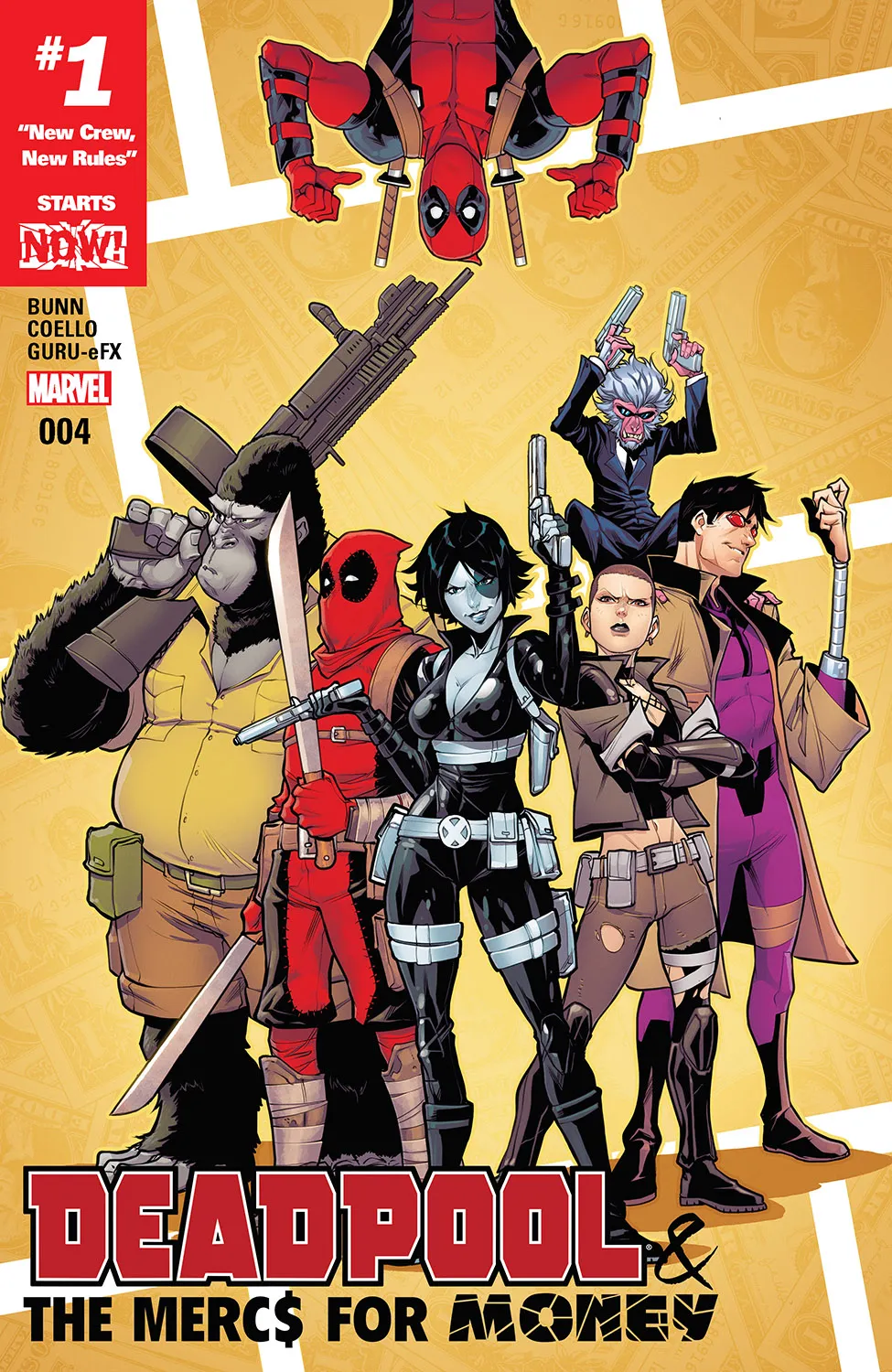 Couverture de Deadpool & the Mercs for Money (2016) #4