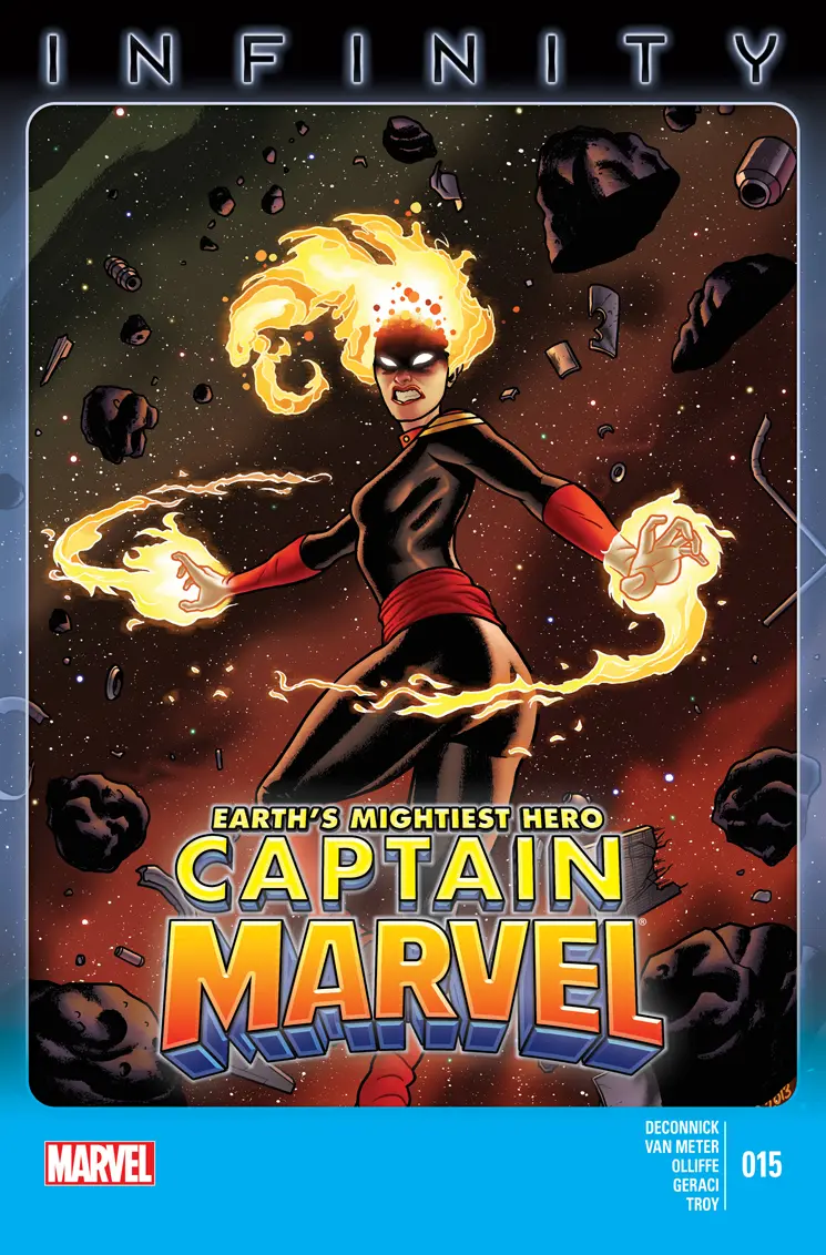 Couverture de Captain Marvel (2012) #15