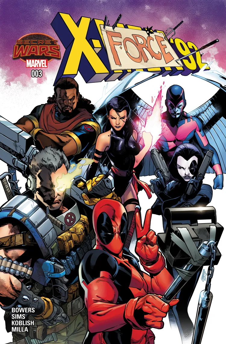 Couverture de X-Men '92 (2015) #3