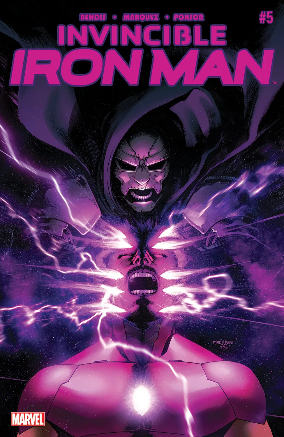 Couverture de Invincible Iron Man (2015) #5