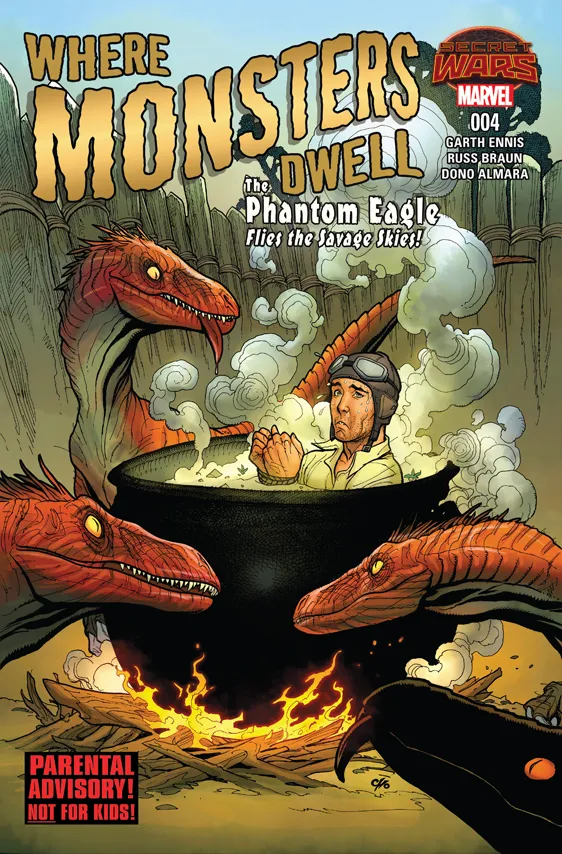 Couverture de Where Monsters Dwell (2015) #4