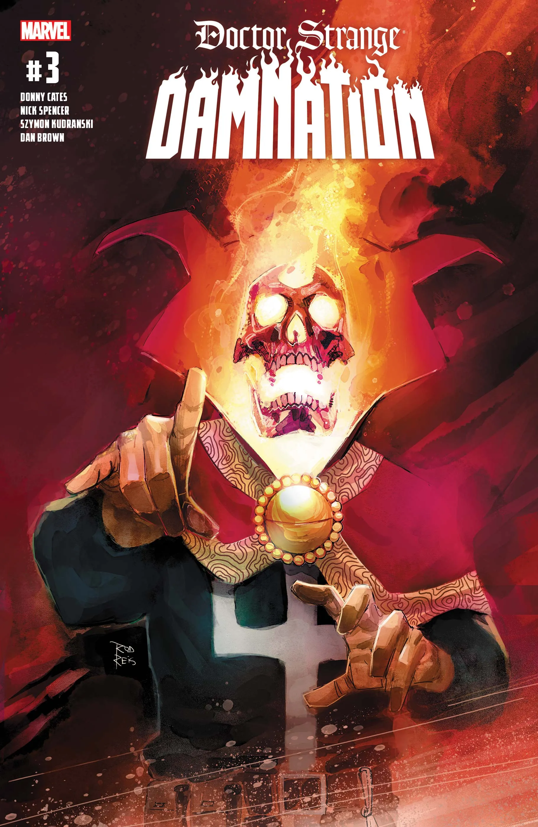 Couverture de Doctor Strange: Damnation (2018) #3