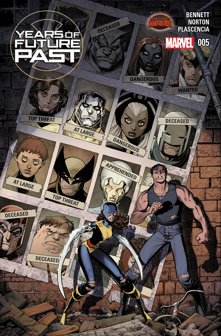 Couverture de Years of Future Past (2015) #5