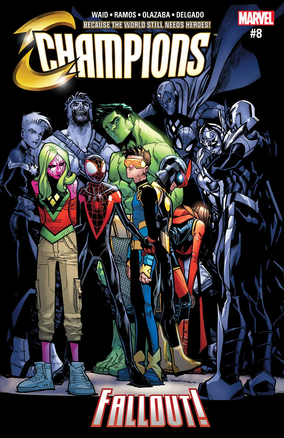 Couverture de Champions (2016) #8