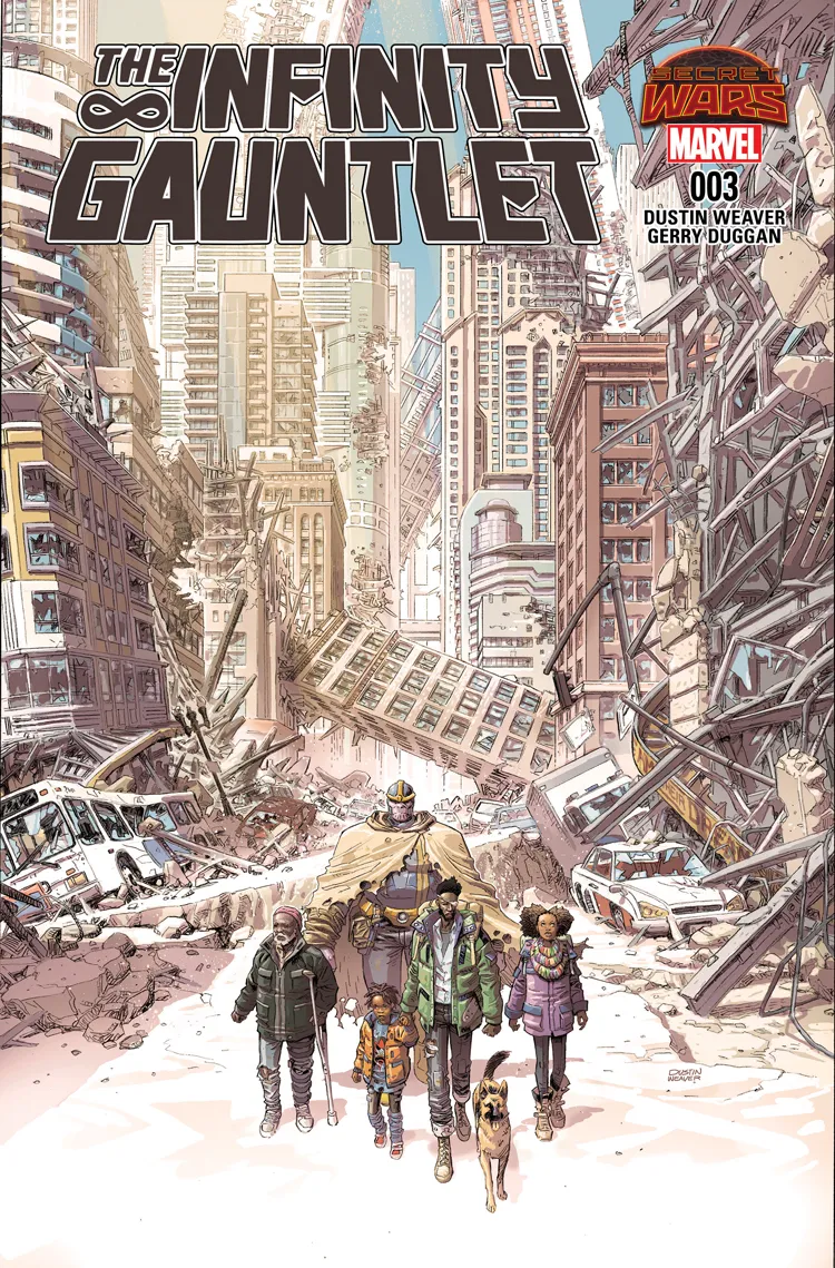 Couverture de Infinity Gauntlet (2015) #3