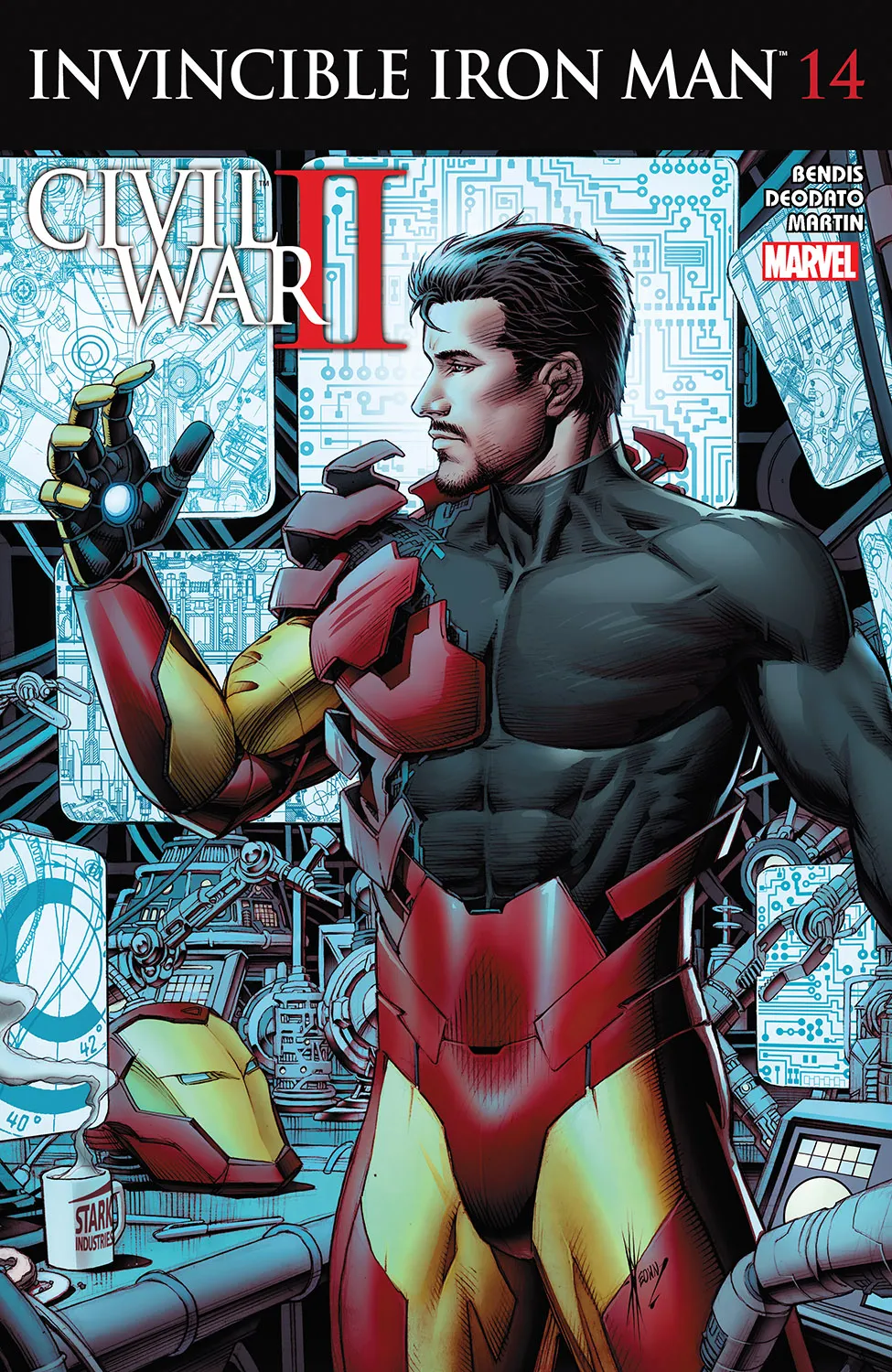 Couverture de Invincible Iron Man (2015) #14