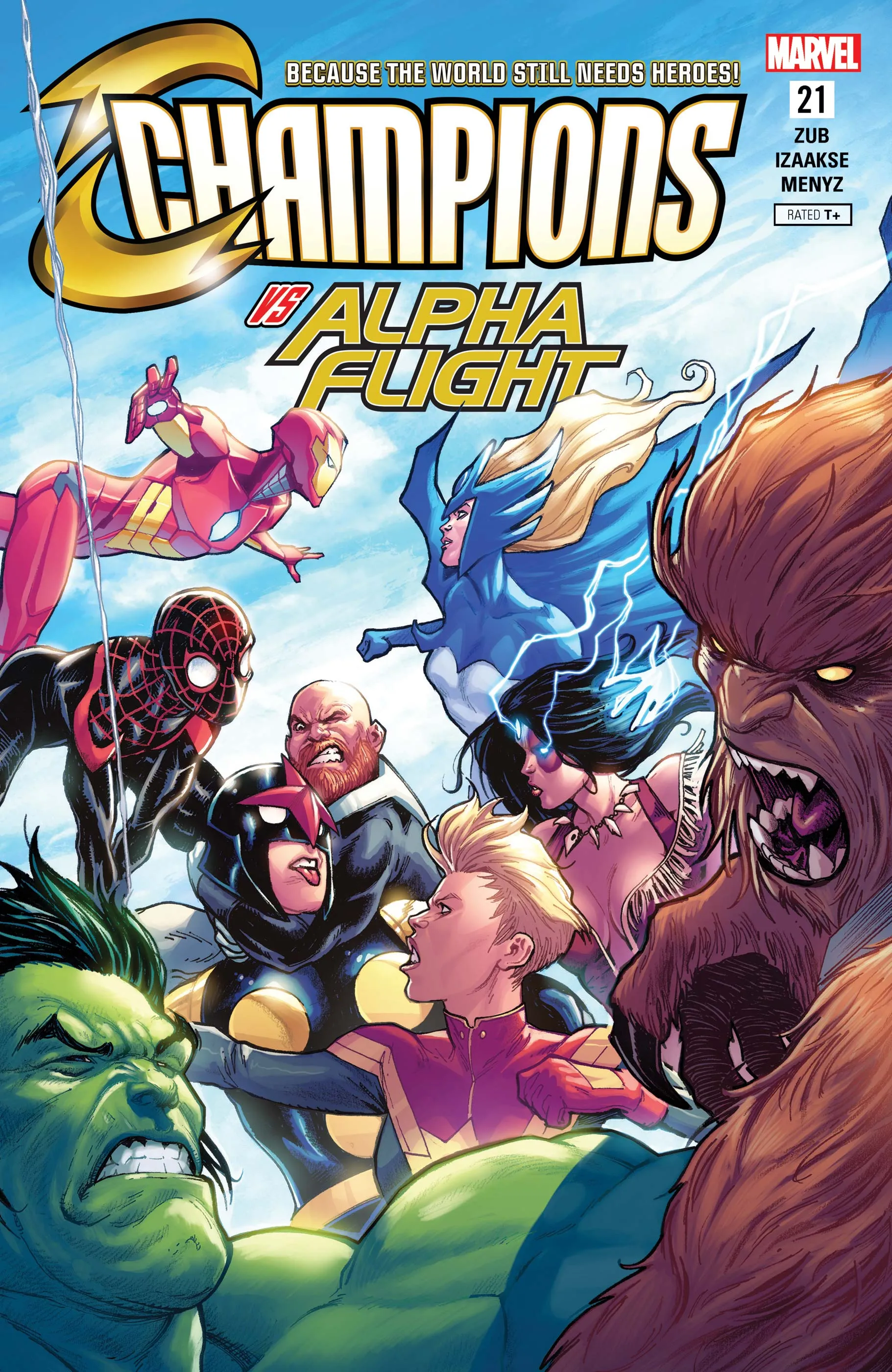 Couverture de Champions (2016) #21