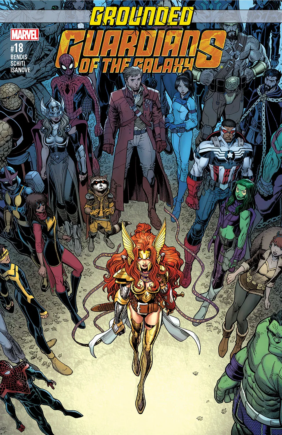 Couverture de Guardians of the Galaxy (2015) #18