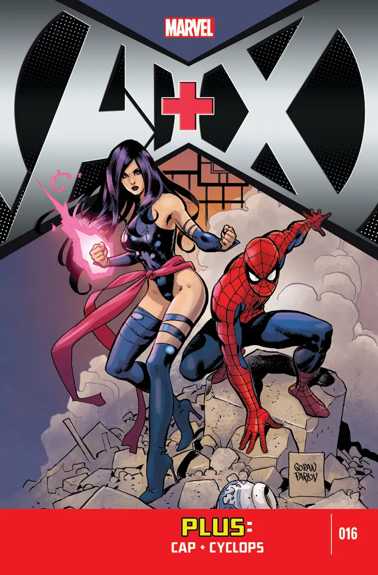 Couverture de A+X (2012) #16