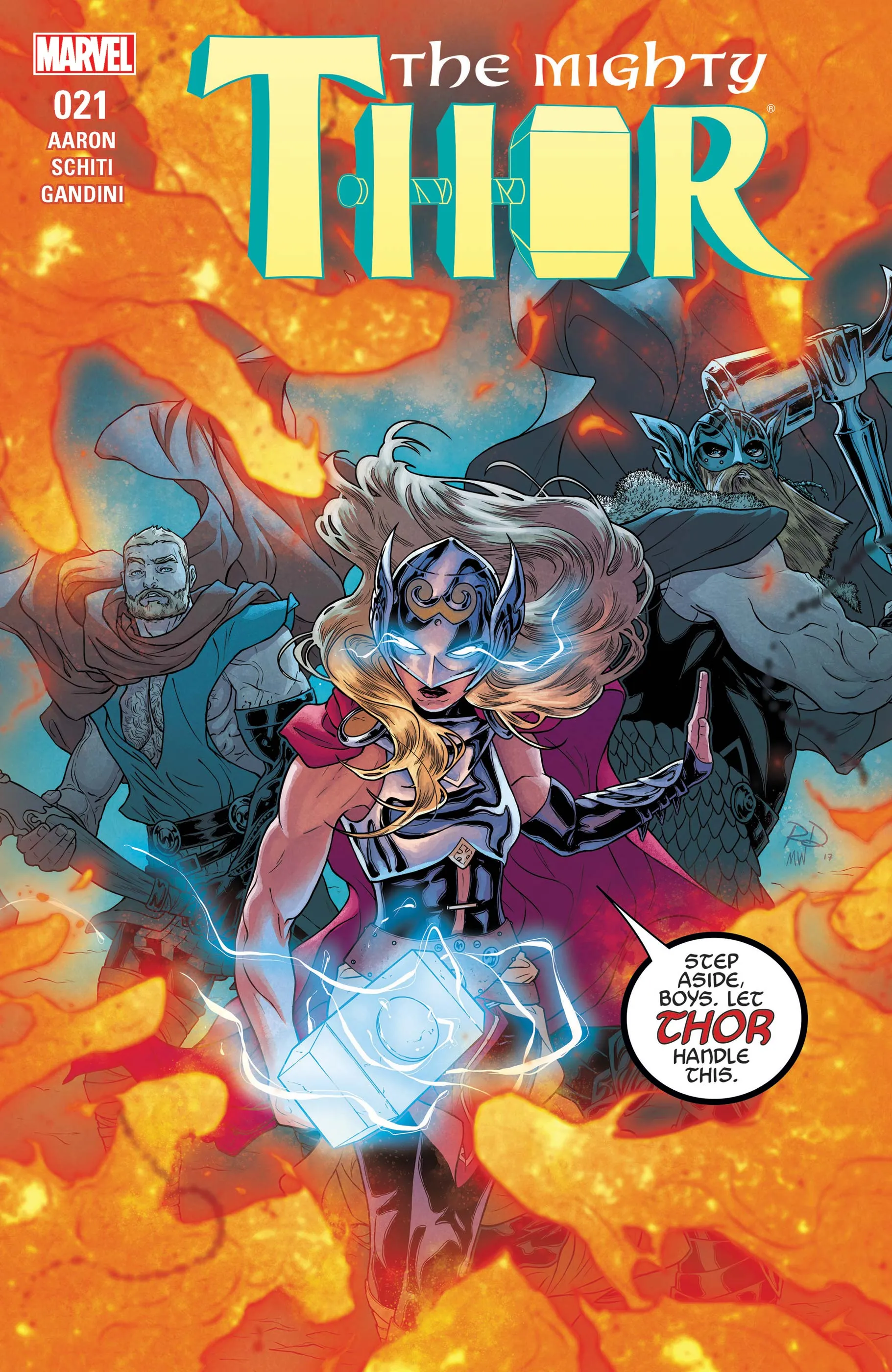 Couverture de Mighty Thor (2015) #21