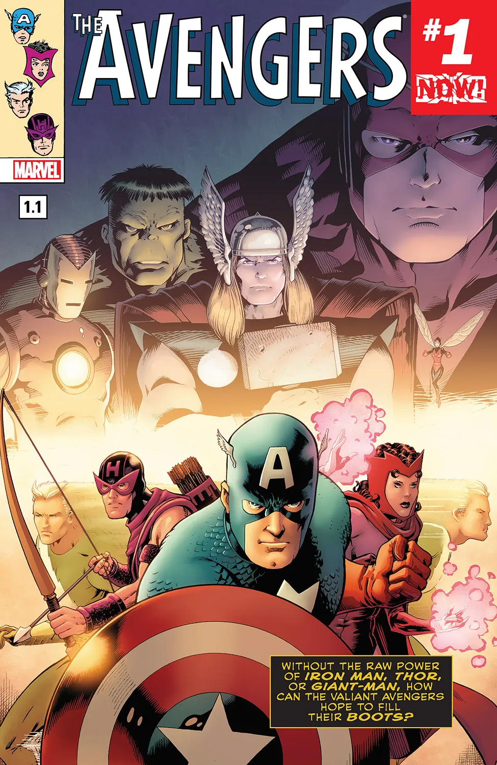 Couverture de Avengers (2016) #1.1