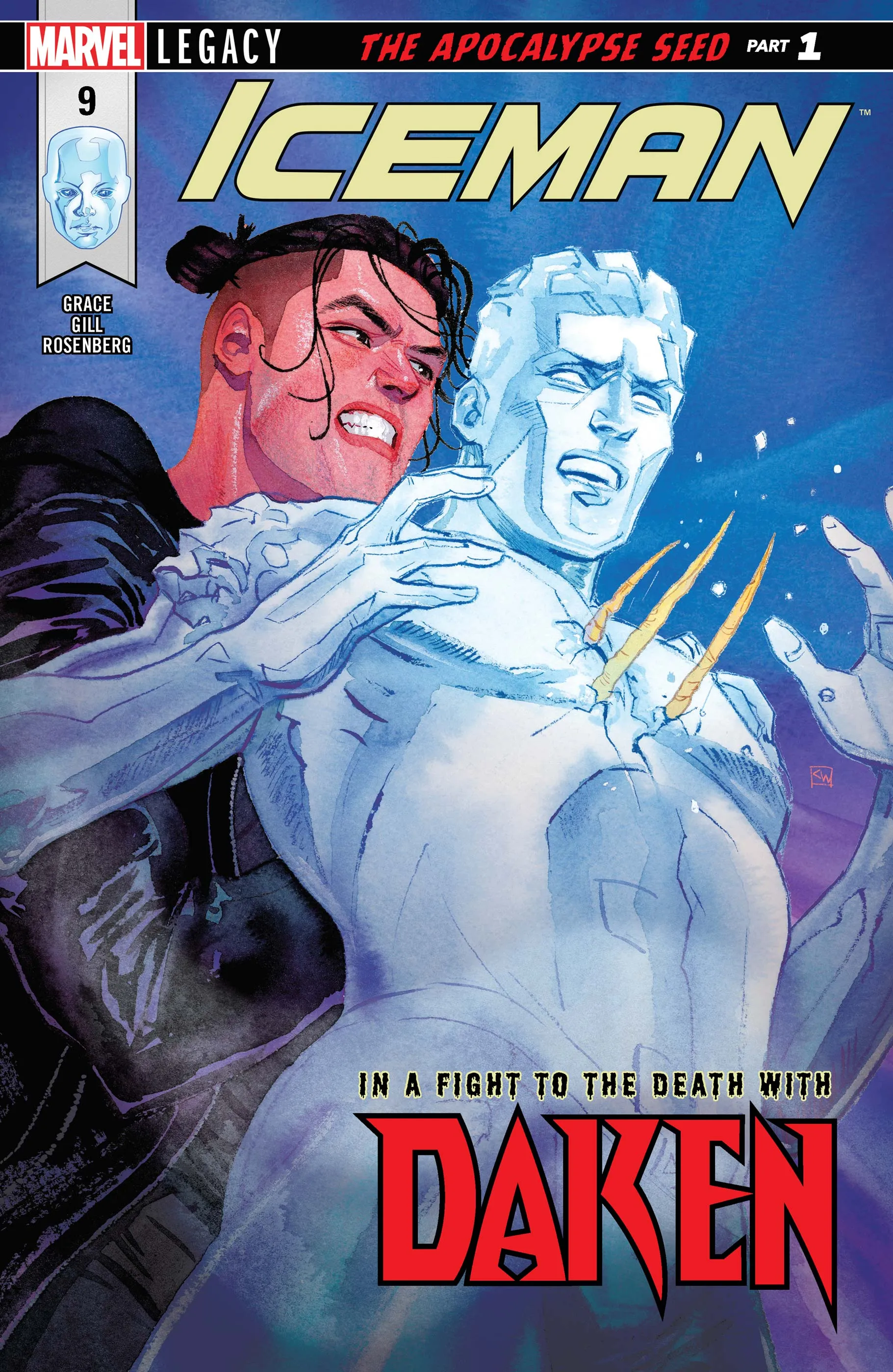 Couverture de Iceman (2017) #9