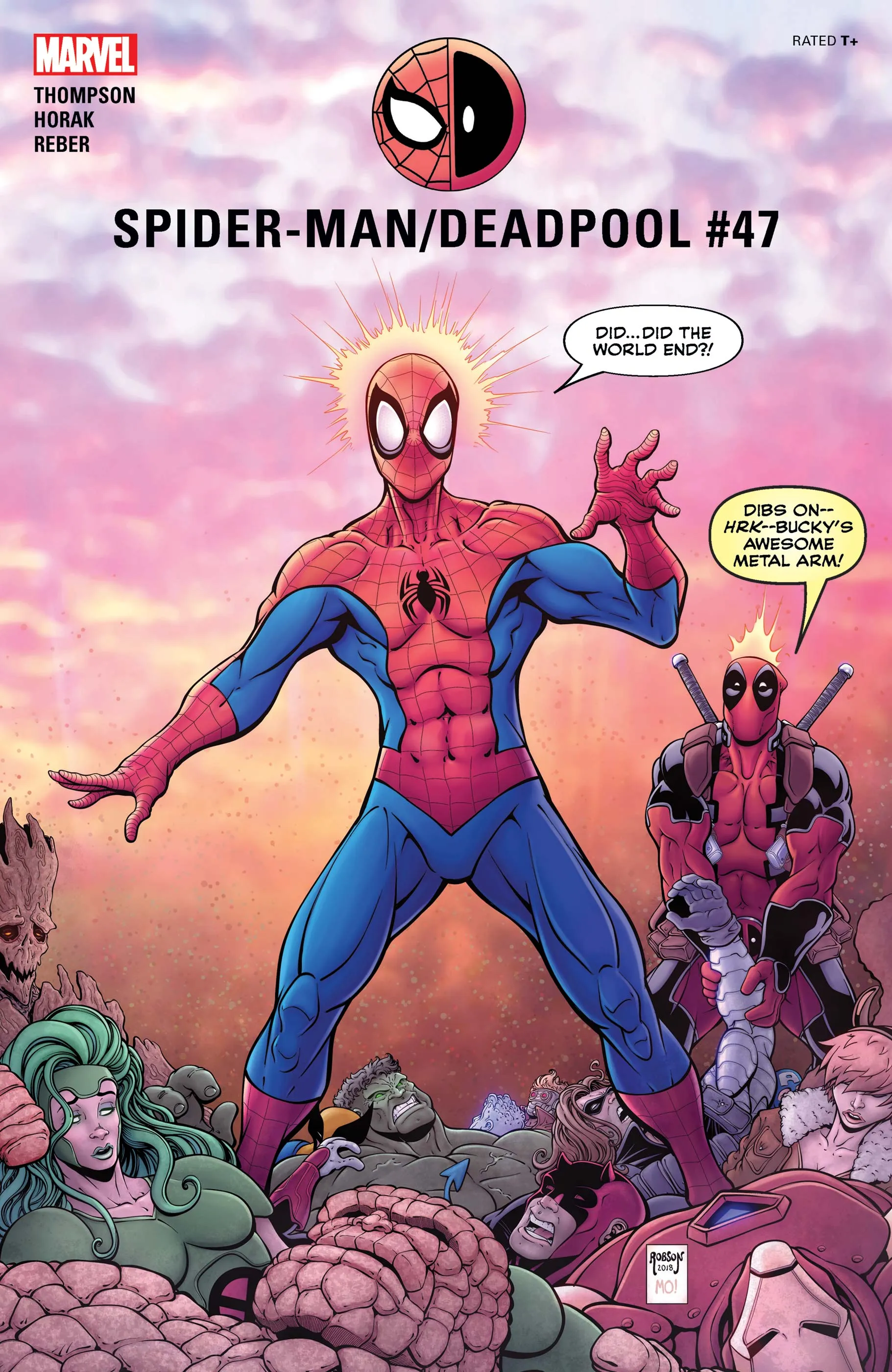 Couverture de Spider-Man/Deadpool (2016) #47