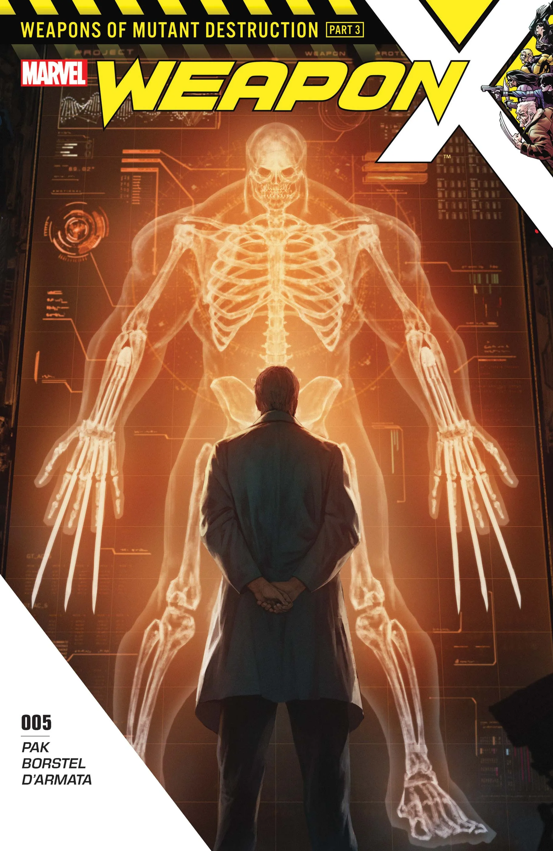 Couverture de Weapon X (2017) #5