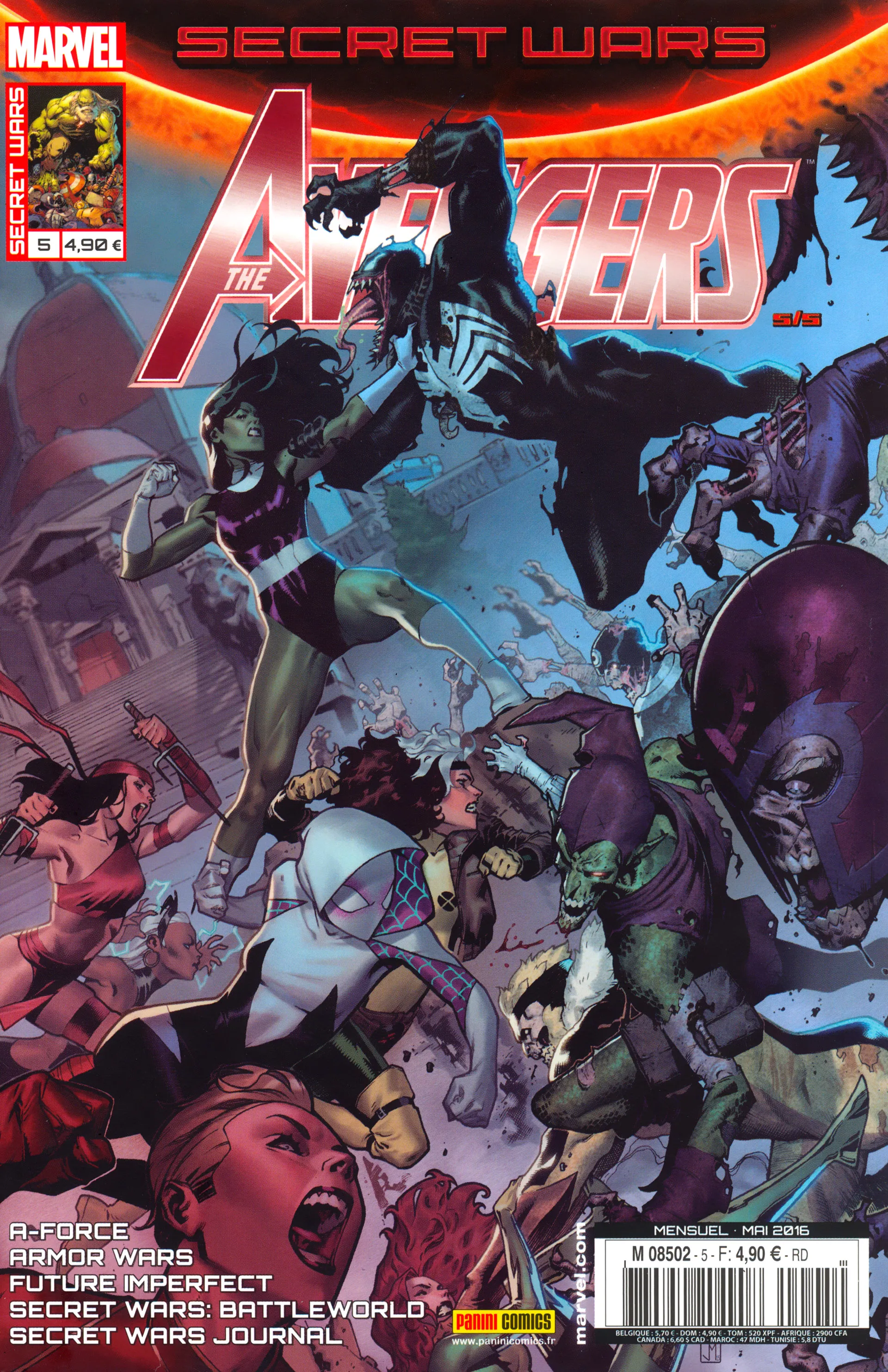 Secret Wars : Avengers n°5
