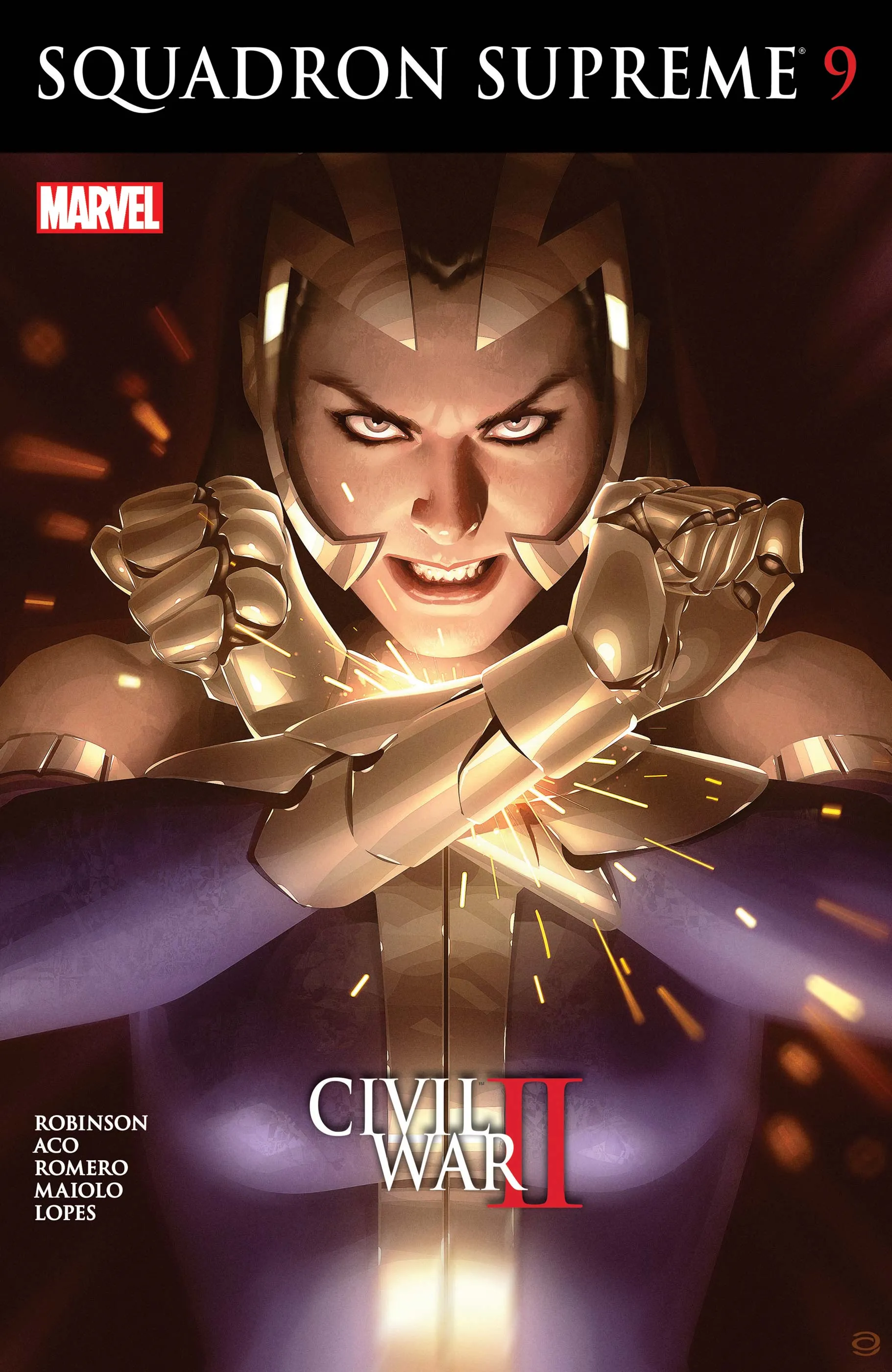 Couverture de Squadron Supreme (2015) #9