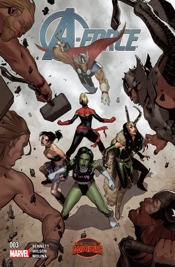 Couverture de A-Force (2015) #3