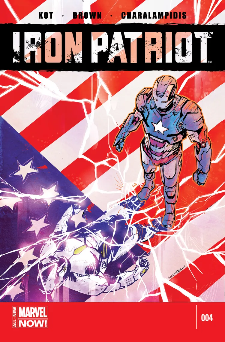Couverture de Iron Patriot (2014) #4
