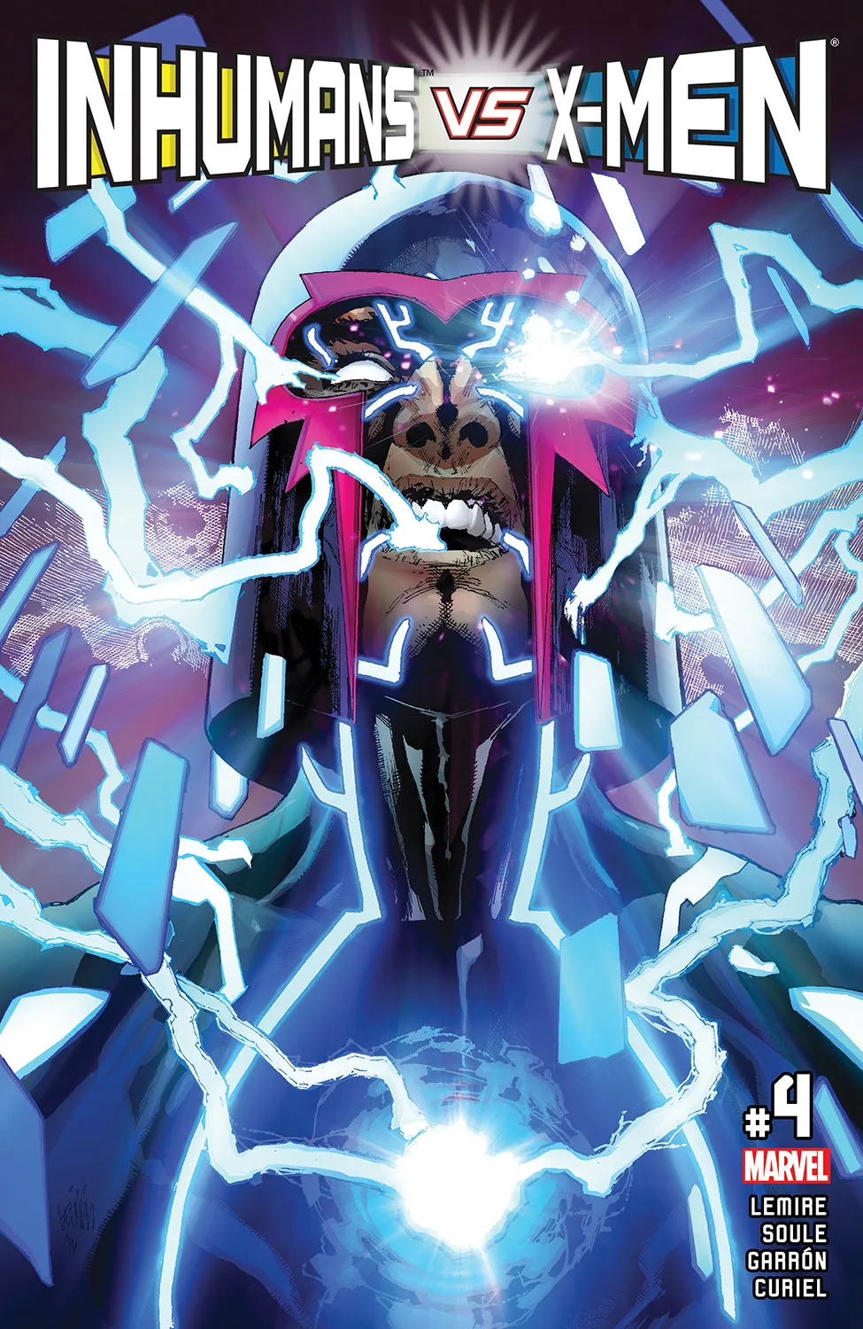 Couverture de Inhumans vs. X-Men (2016) #4