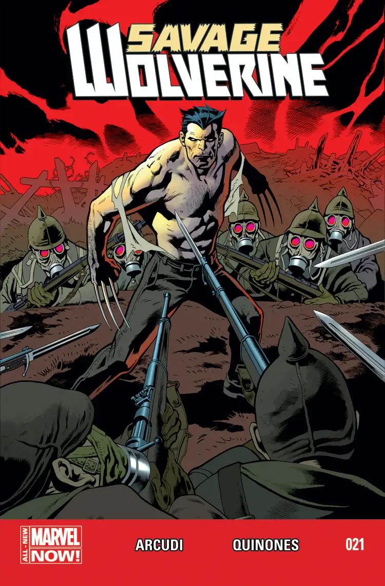 Couverture de Savage Wolverine (2013) #21