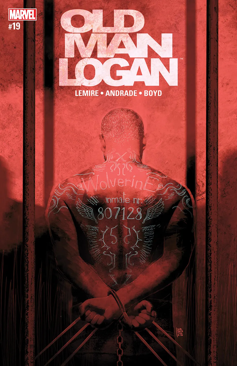 Couverture de Old Man Logan (2016) #19