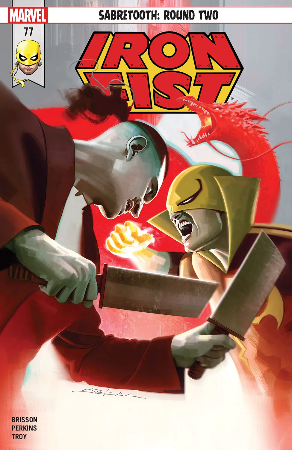 Couverture de Iron Fist (2017) #77