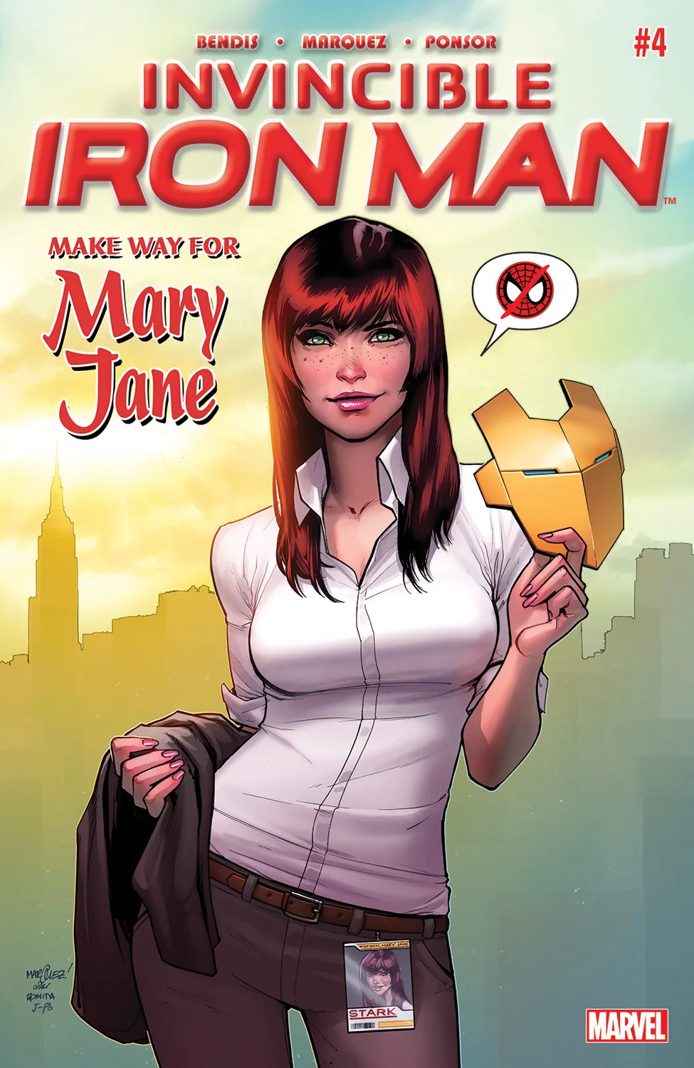Couverture de Invincible Iron Man (2015) #4