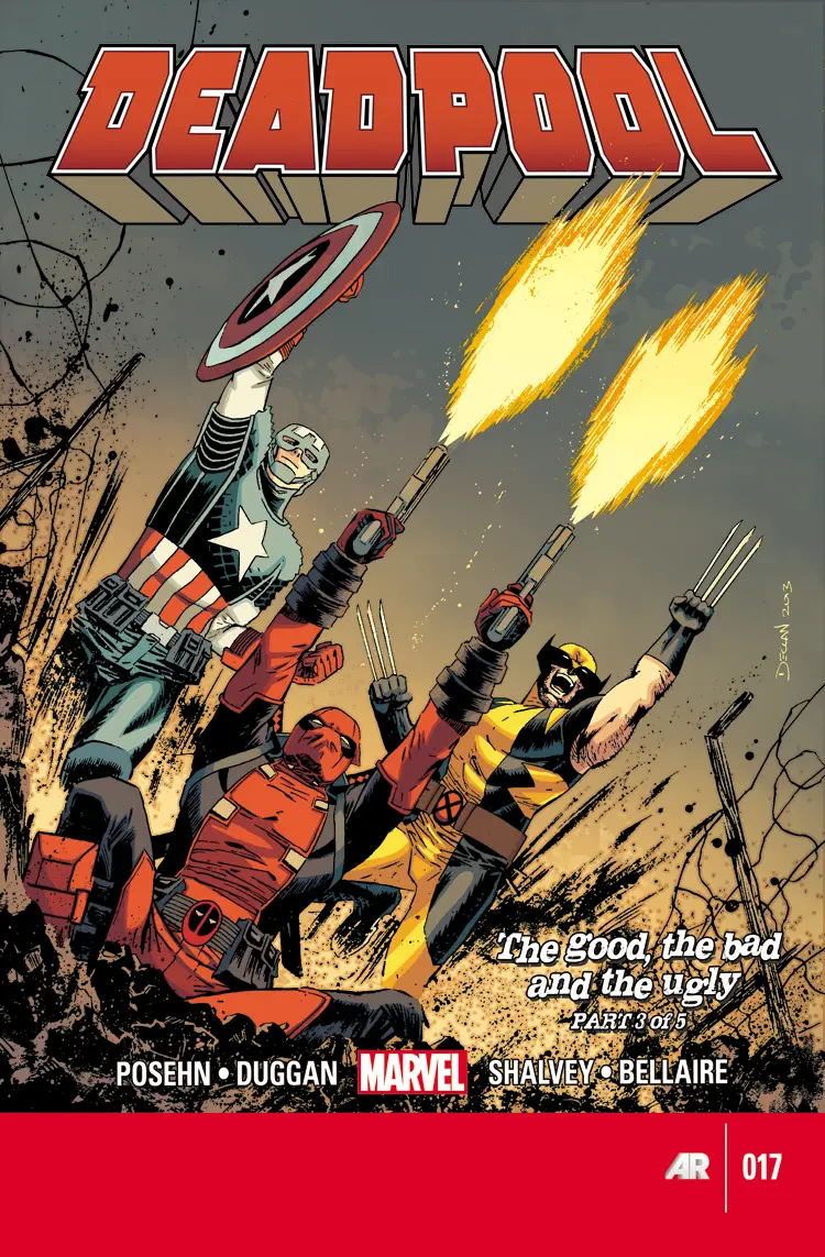 Couverture de Deadpool (2012) #17