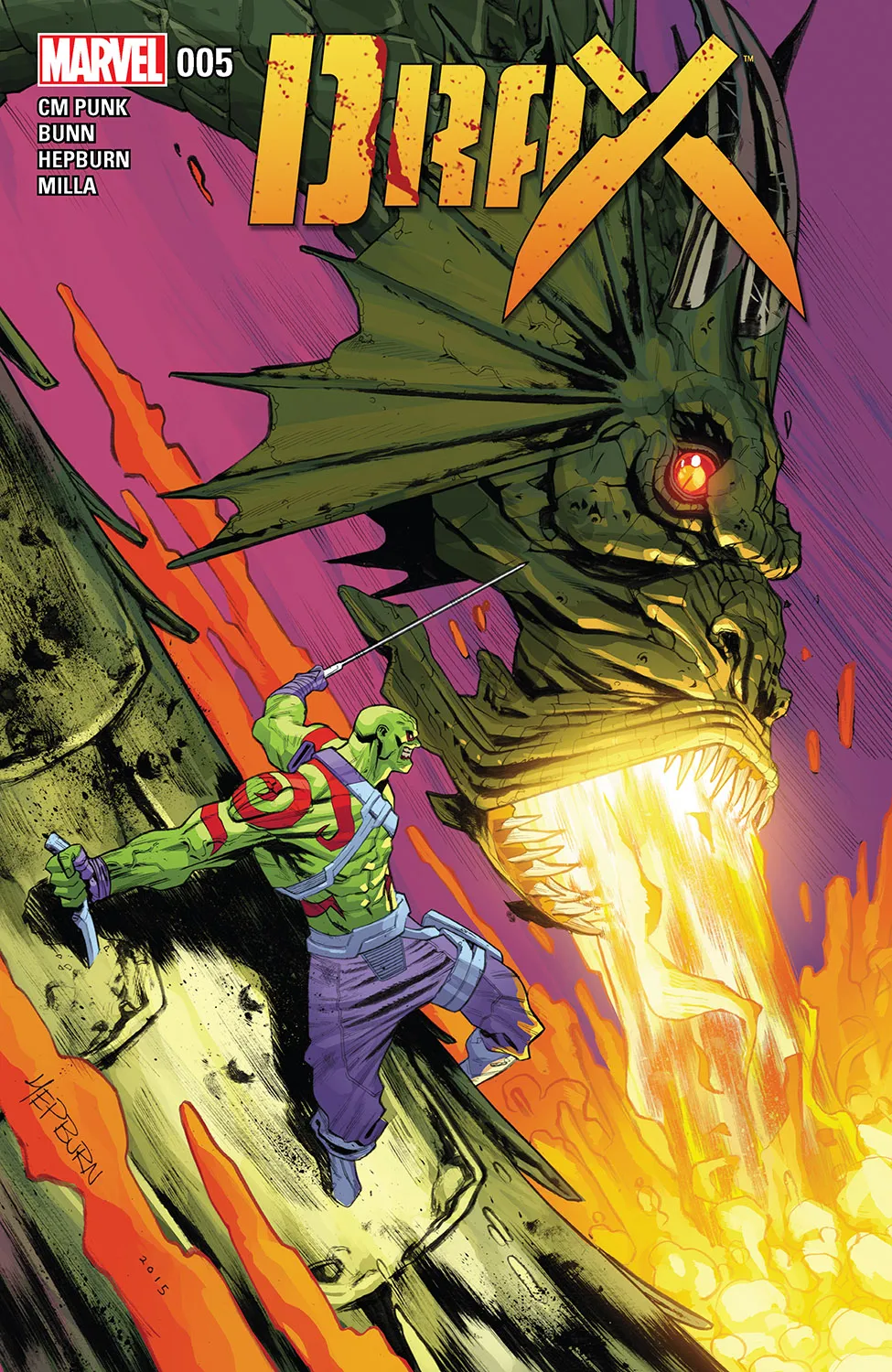 Couverture de Drax (2015) #5