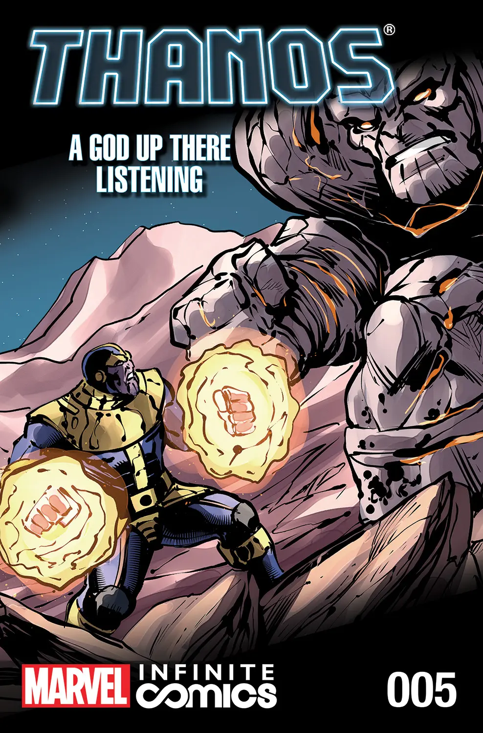 Couverture de Thanos: A God Up There Listening (2014) #5